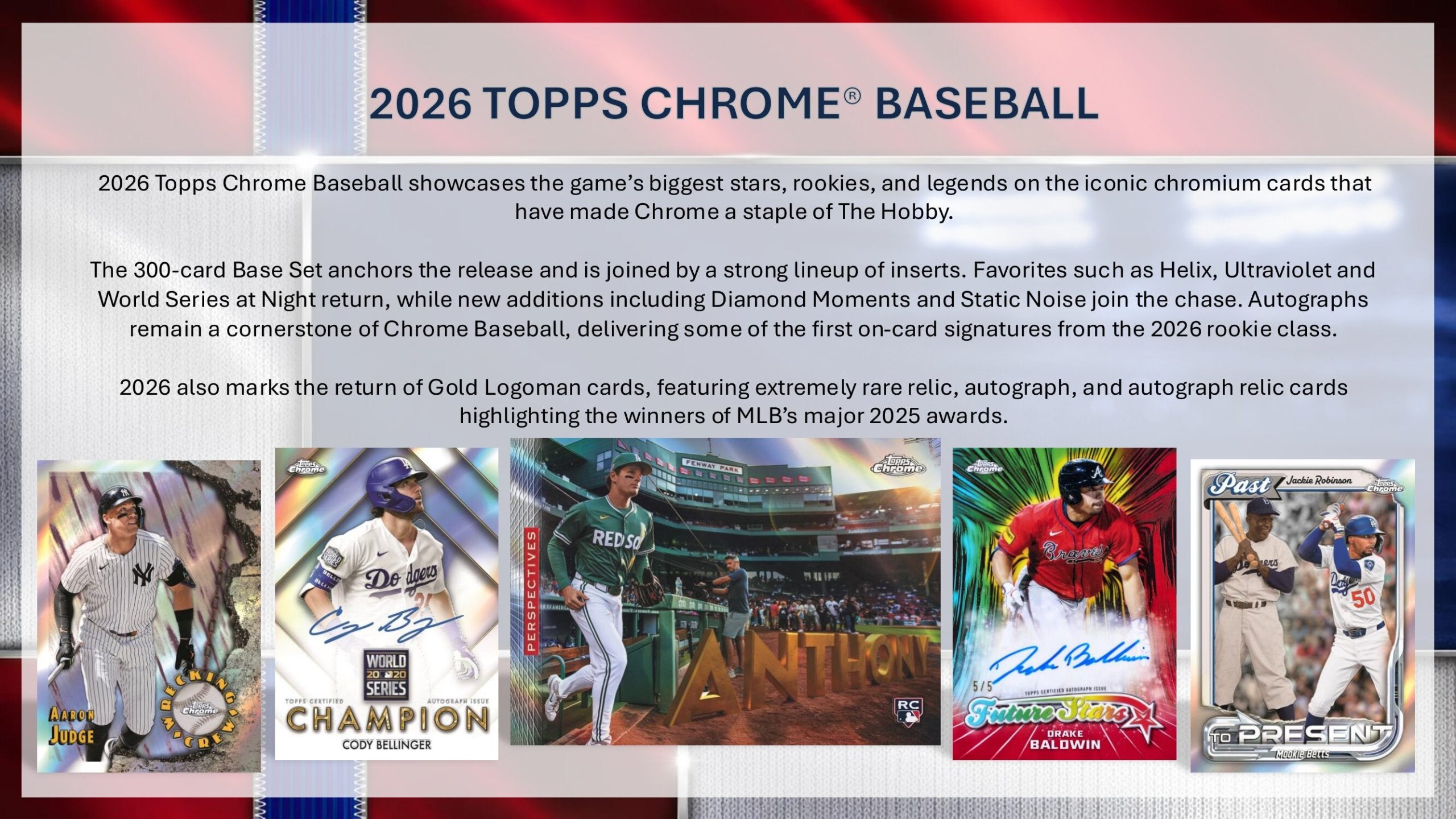 2026 Topps Chrome Baseball Mega Box - Image 3