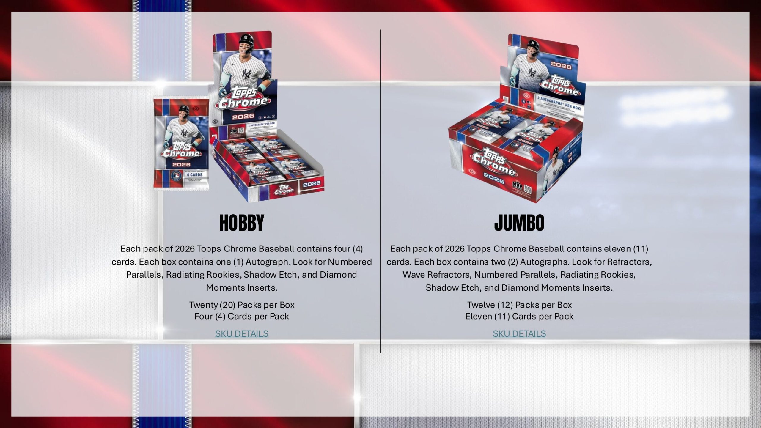 2026 Topps Chrome Baseball Mega Box - Image 4