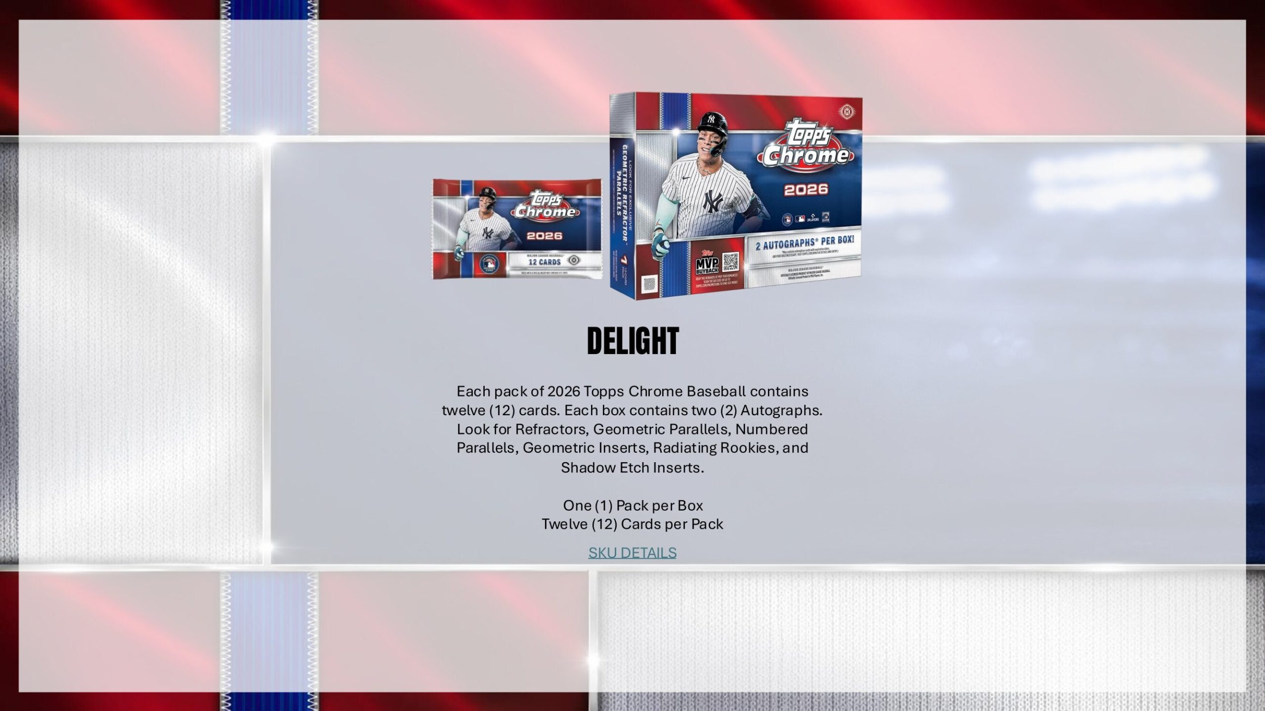 2026 Topps Chrome Baseball Mega Box - Image 5