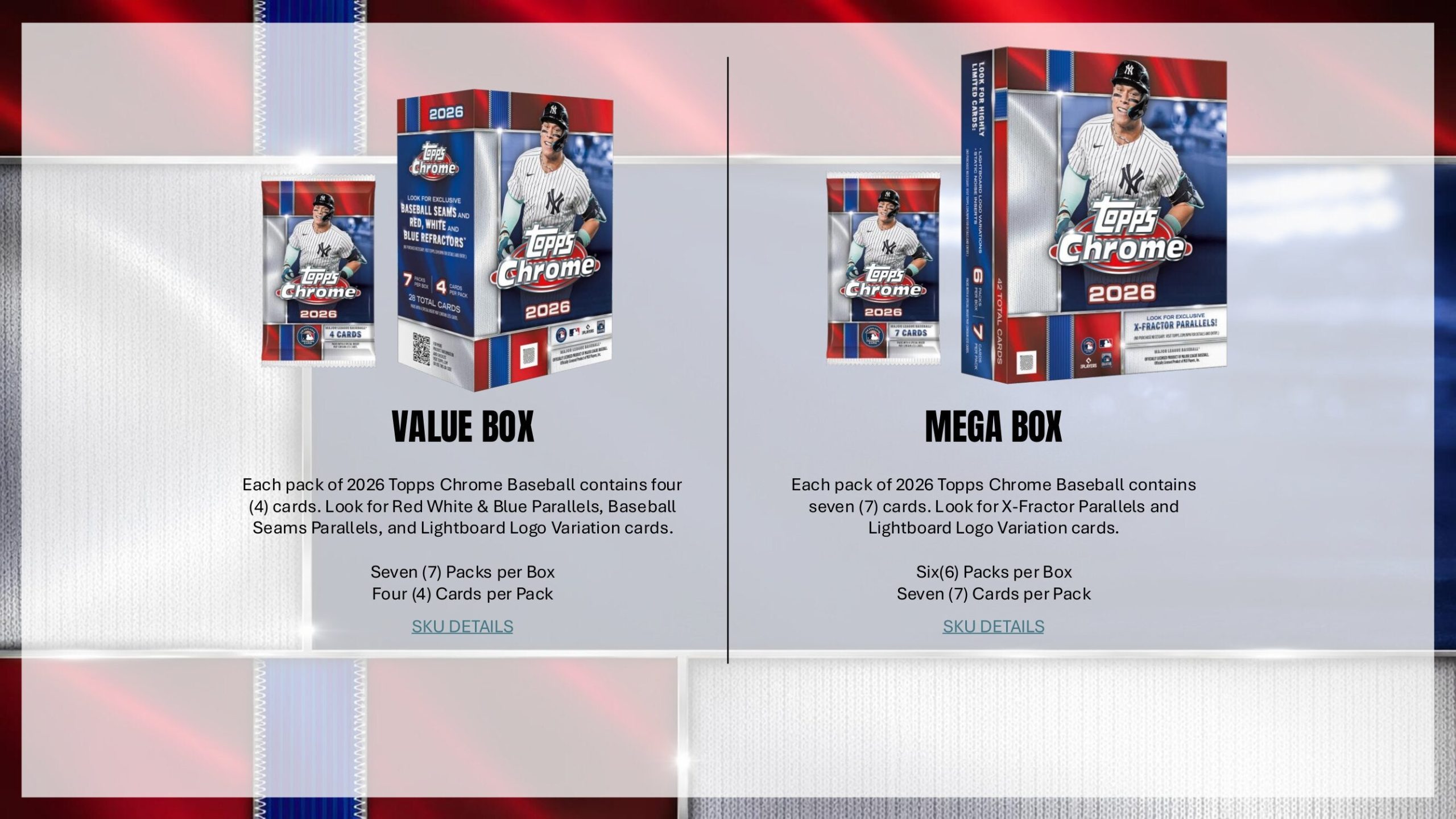 2026 Topps Chrome Baseball Mega Box - Image 6