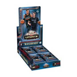 2025-26 Topps Chrome Update Series Basketball Hobby Box Case