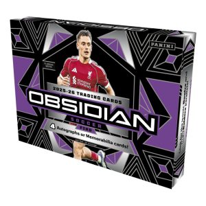 2025-26 Panini Obsidian Soccer Hobby Box Case