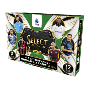 2025-26 Panini Select Serie A Soccer Hobby Box Case