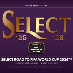 2025 Panini Select FIFA Road to the World Cup Soccer Hobby Mega Box