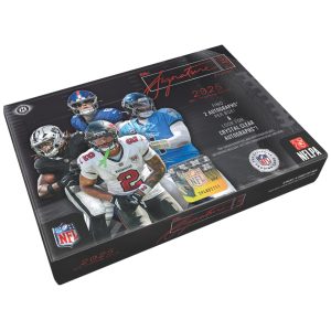 2025 Topps Signature Class Football Hobby Box Case