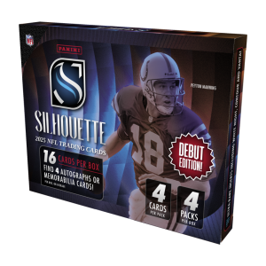 2025 Panini Silhouette Football Hobby Box Case