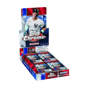 2026 Topps Chrome Baseball Hobby Box Case