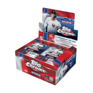2026 Topps Chrome Baseball Jumbo Box Case