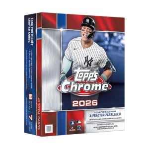2026 Topps Chrome Baseball Mega Box