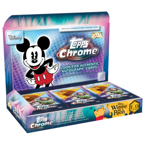 2026 Topps Chrome Disney Hobby Box Case