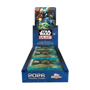2026 Topps Star Wars Chrome Galaxy Hobby Box Case