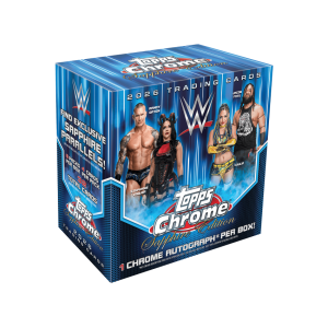 2026 Topps Chrome WWE Sapphire Edition Box Case