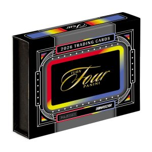 2026 Panini Turn Four Racing Hobby Box Case