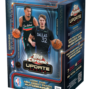 2025-26 Topps Chrome Updates Basketball Value Box