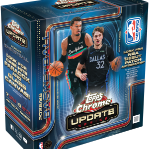 2025-26 Topps Chrome Updates Basketball Mega Box